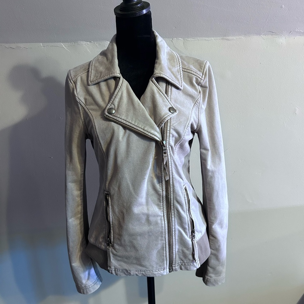 Women's Gray Suede Jacket
